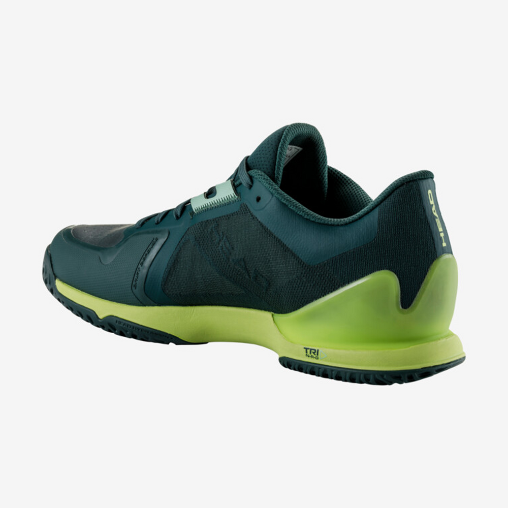 Head Sprint Pro 3.5 Tennis Shoes (Forest Green/Light Green) - InstaSport