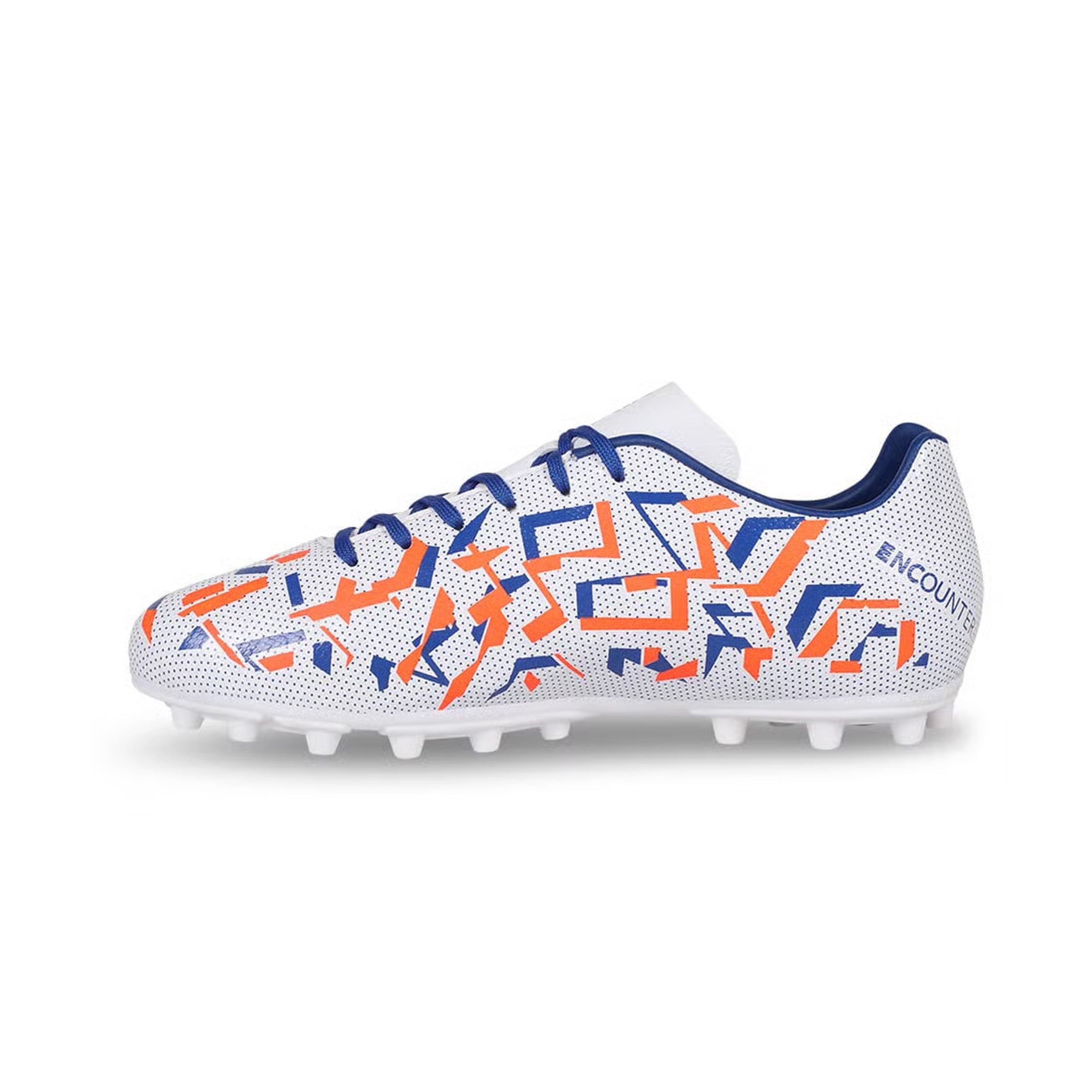 Nivia Encounter 10.0 Football Stud - White - InstaSport