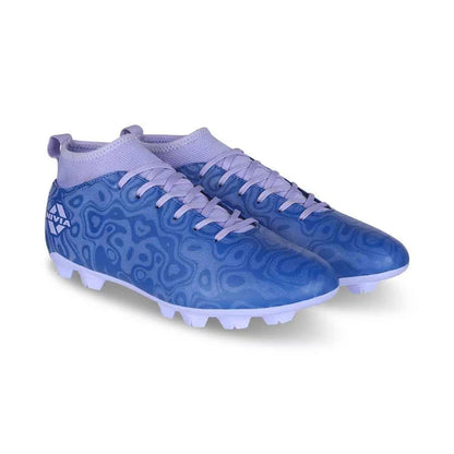 Nivia Carbonite 5.0 Pro Football Stud - Blue - InstaSport