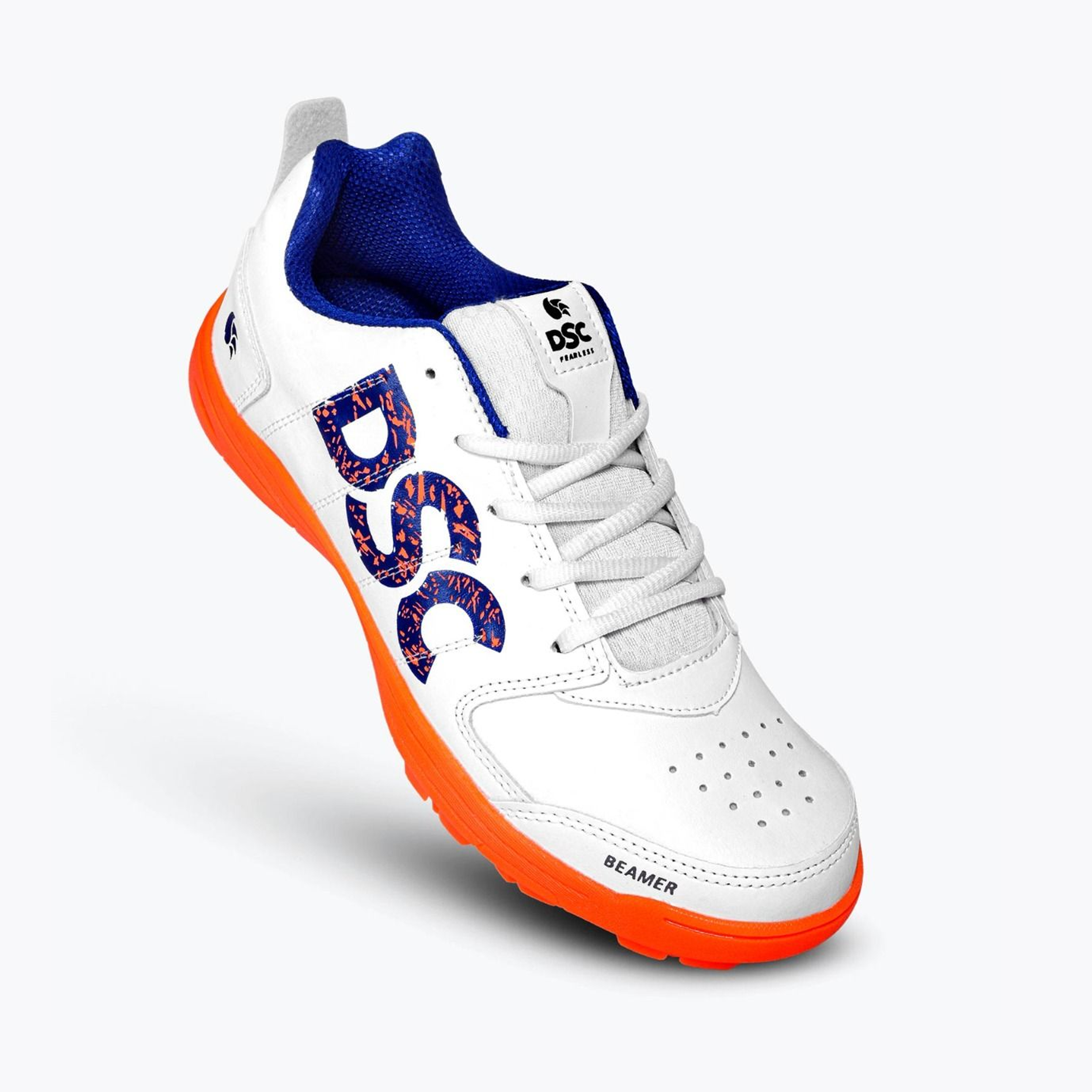 DSC Beamer Cricket Spike Shoes (Orange) (UK3 - UK11) - InstaSport