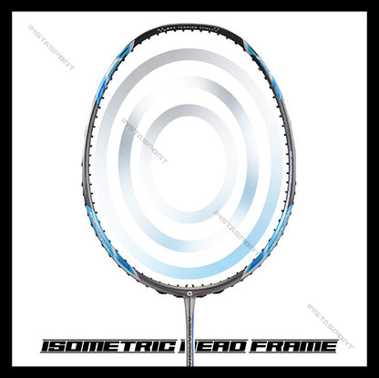 Apacs Asgardia Control Badminton Racket (Grey Blue) - InstaSport