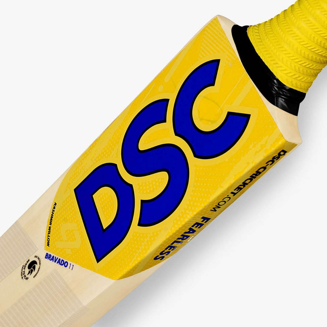 DSC Bravado 11 Kashmir Willow Cricket Bat -SH - InstaSport