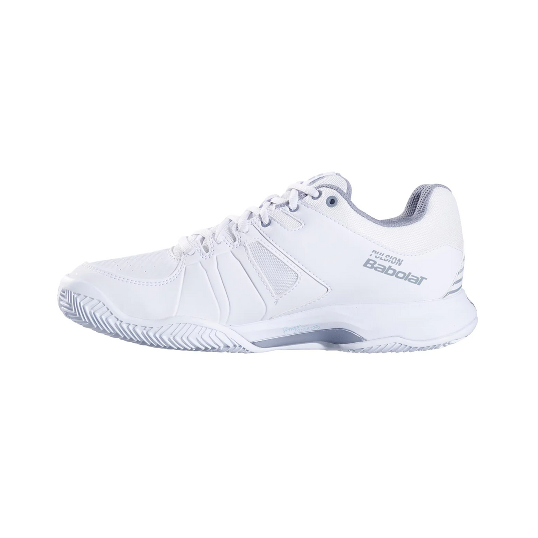 Babolat Pulsion All Court Men's Tennis Shoe (White/Grey) - InstaSport