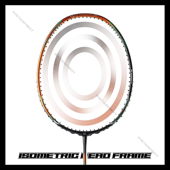Apacs Asgardia Lite Badminton Racket (Orange Black) (Strung) - InstaSport