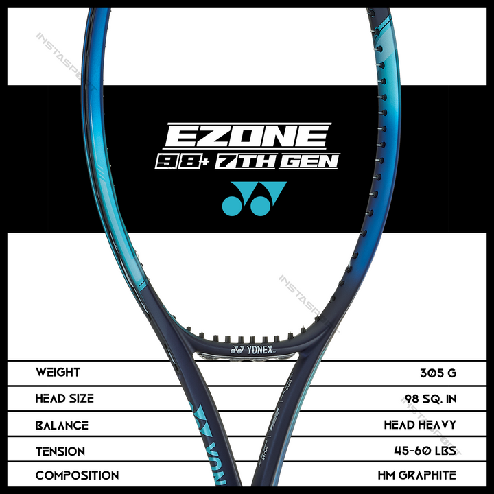 Yonex Ezone 98+ 7th Gen Tennis Racquet - InstaSport