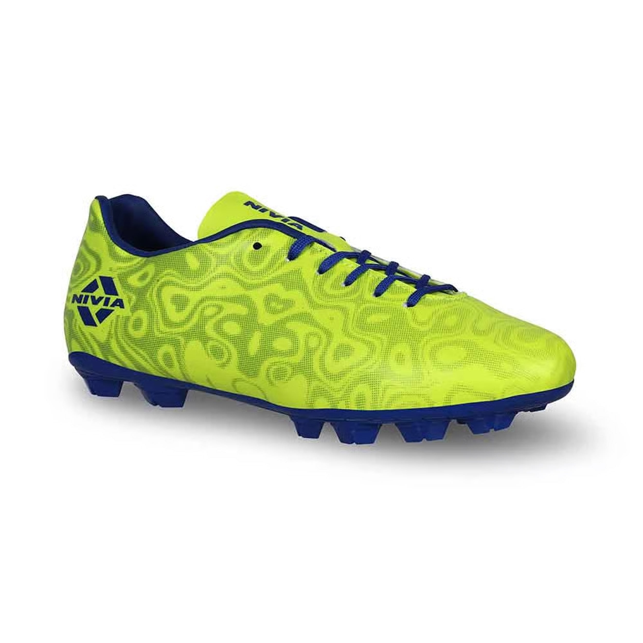 Nivia Carbonite 5.0 Football Stud - Yellow - InstaSport