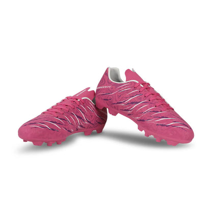 Nivia Carbonite 6.0 Football Stud - Pink - InstaSport