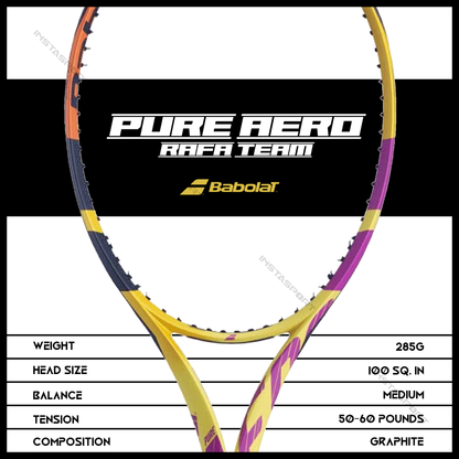 Babolat Pure Aero RAFA Team Tennis Racquet - InstaSport