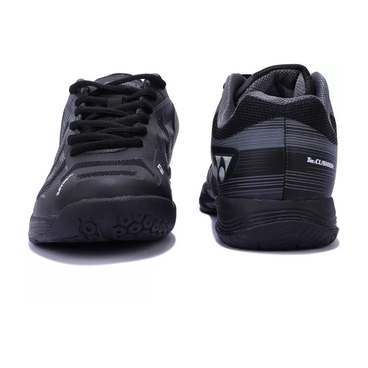 YONEX Precision 2 Badminton Shoes (Black/Grey) - InstaSport
