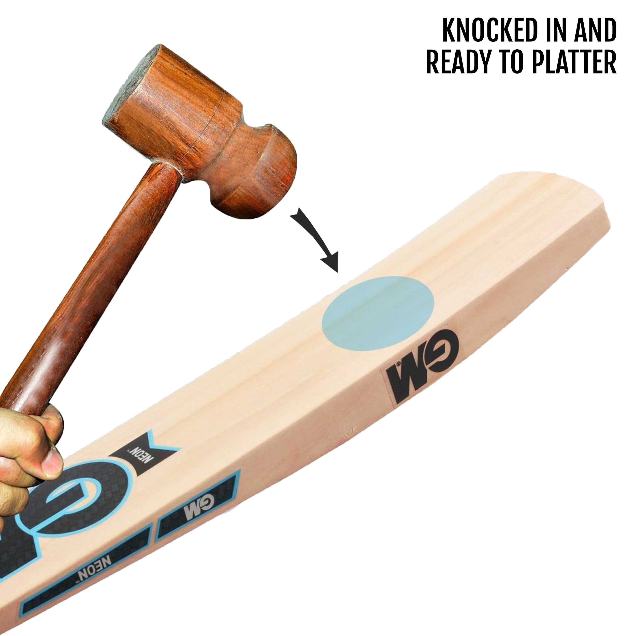 GM Neon Contender Kashmir Willow Cricket Bat -SH - InstaSport