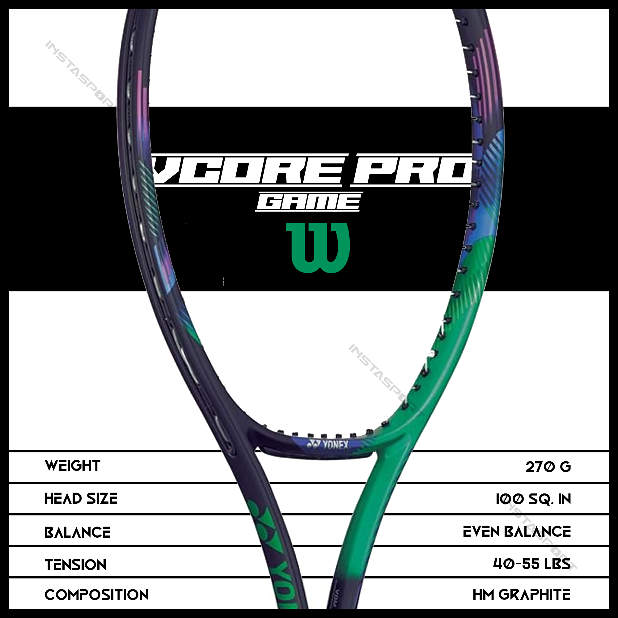 Yonex Vcore Pro Game Tennis - InstaSport