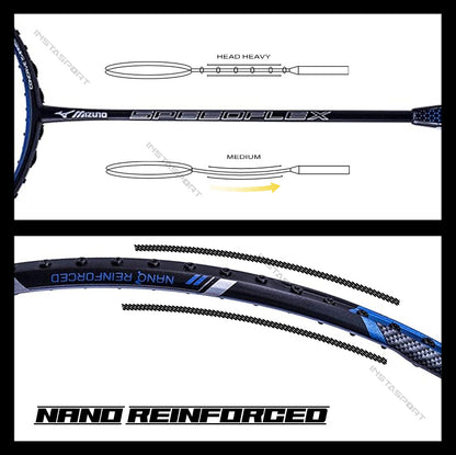 Mizuno Speedflex 7.7 Badminton Racket - InstaSport