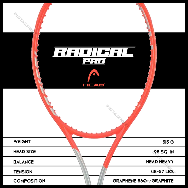 Head Radical Pro Tennis Racket