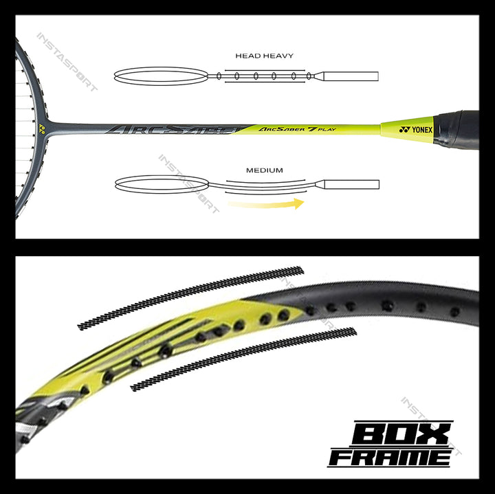 YONEX Arcsaber 7 Play Badminton Racket - InstaSport