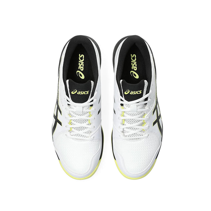 Asics Gel Peake 2 Men's Cricket Shoes (White/Glow Yellow) - InstaSport