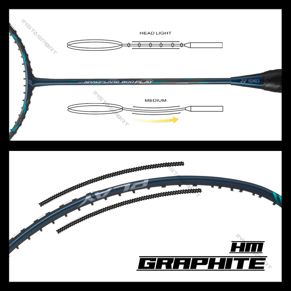 Yonex Nanoflare 800 Play Badminton Racket - InstaSport