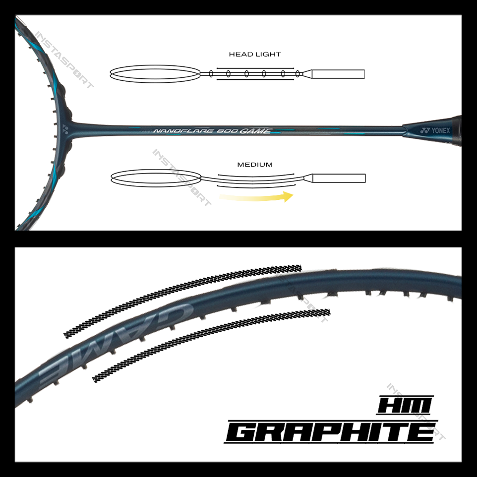 Yonex Nanoflare 800 Game Badminton Racket - InstaSport
