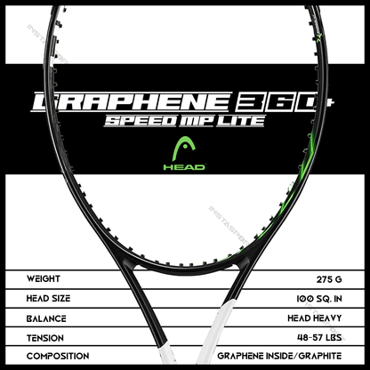 Head Graphene 360+ Speed MP Lite Tennis Racquet - InstaSport