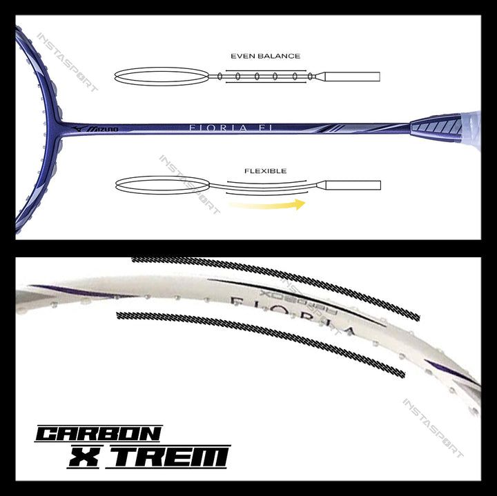 Mizuno Floria FL Badminton Racket - InstaSport