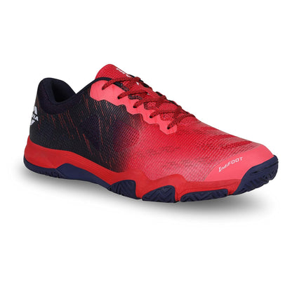 Nivia Verdict Badminton Shoes for Men (Crimson Red) - InstaSport