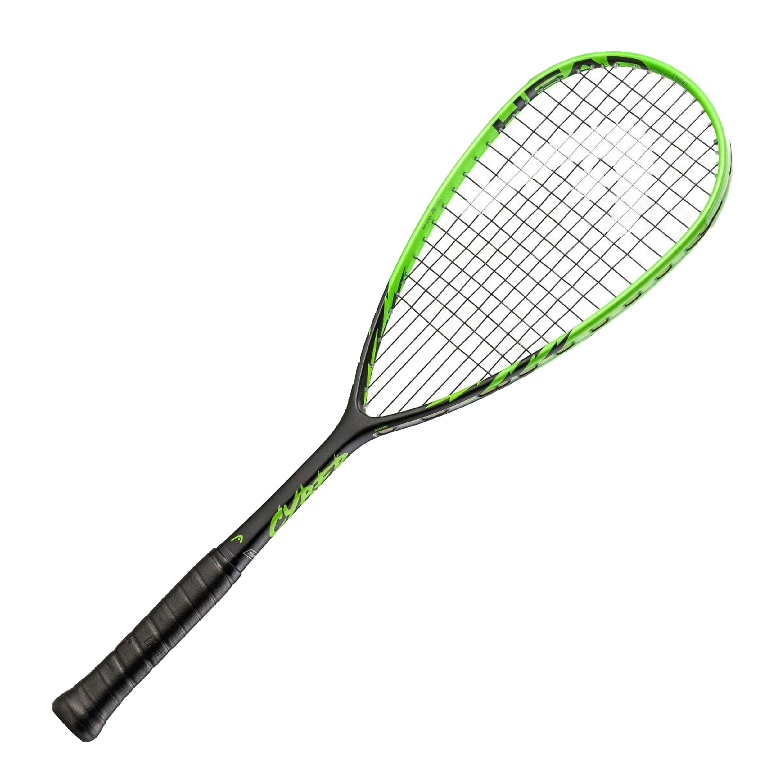 HEAD Cyber Tour Squash Racquet (Green/Black) - InstaSport