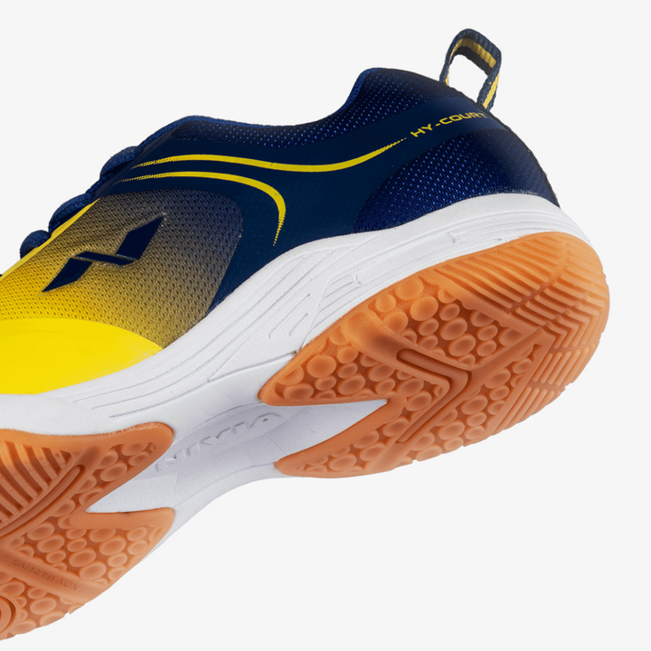 Nivia Hy-Court 2.0 Badminton Shoes (Yellow) - InstaSport