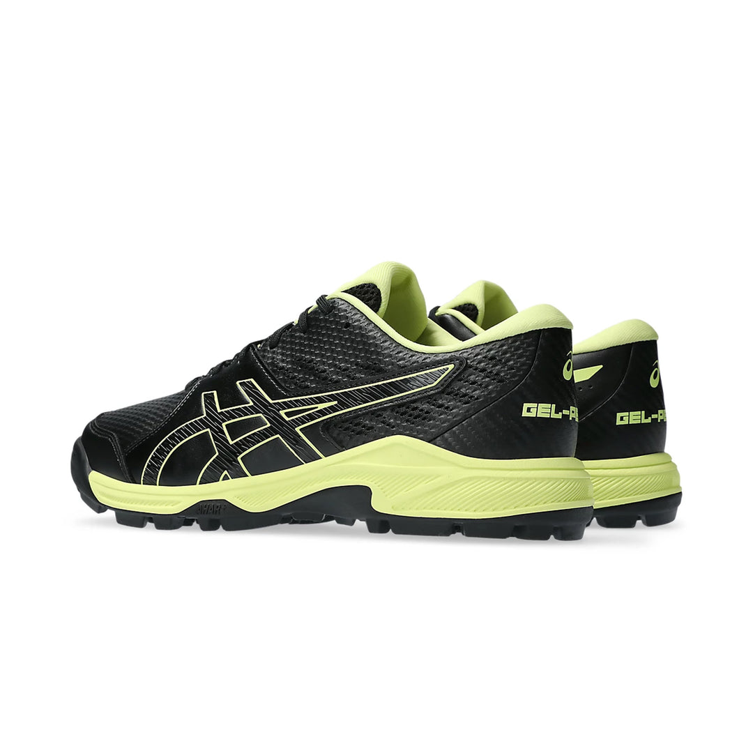 Asics Gel Peake 2 Men's Cricket Shoes (Black/Glow Yellow) - InstaSport