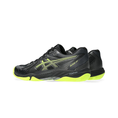 Asics Blade FF (Black/Safety Yellow) Badminton Shoes - InstaSport