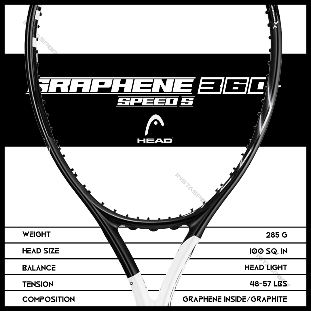 Head Graphene 360+ Speed S Tennis Racquet - InstaSport