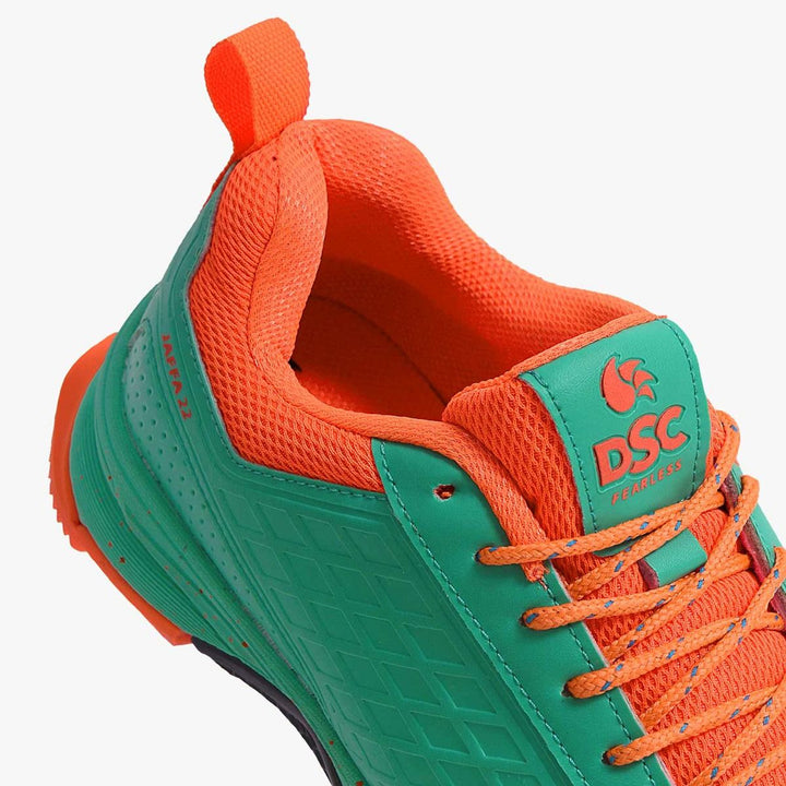 DSC Jaffa 22 Cricket Spike Shoes - Green - InstaSport