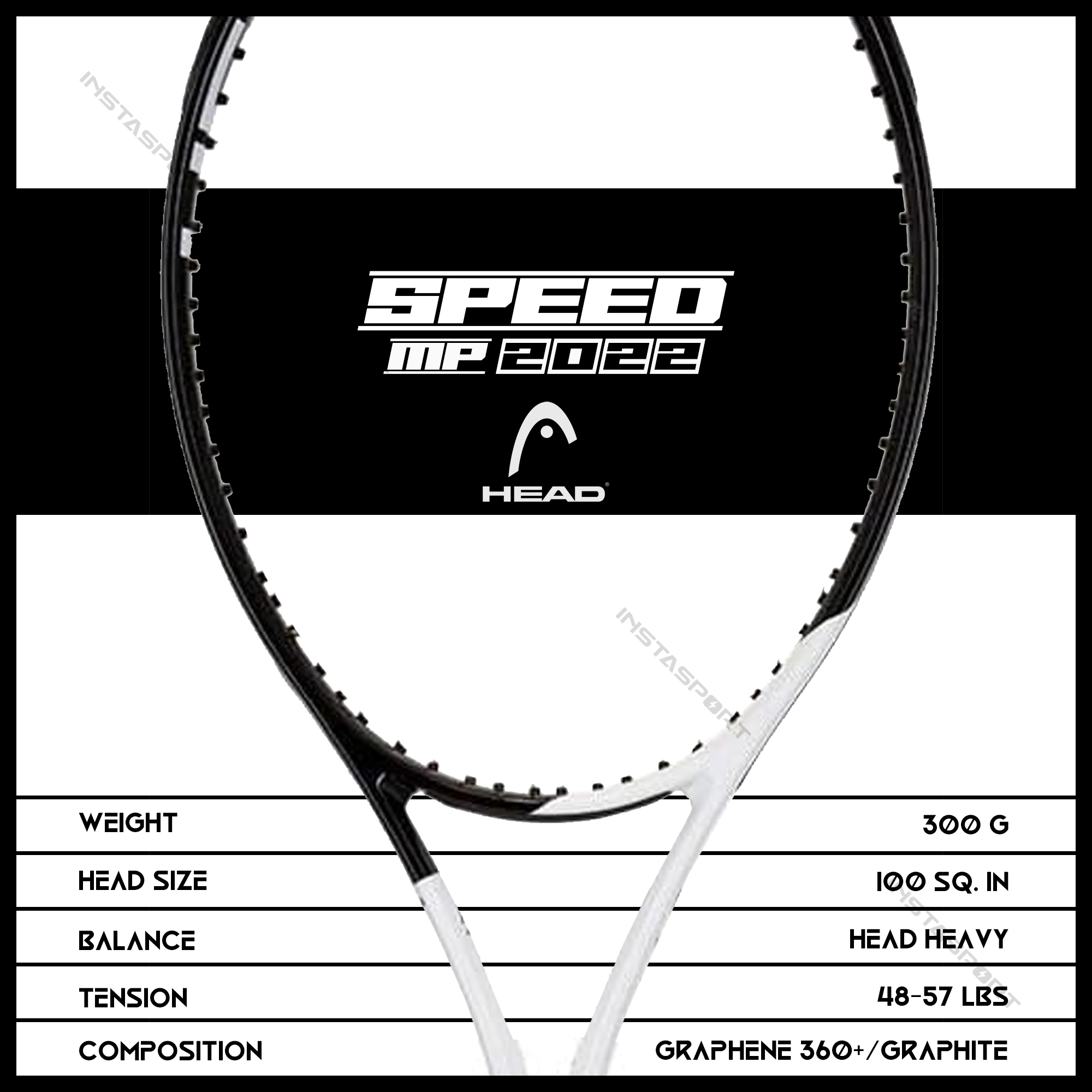 Head Speed MP 2022 Tennis Racquet - InstaSport