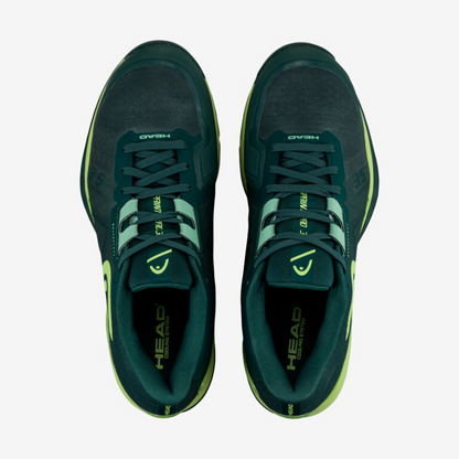 Head Sprint Pro 3.5 Tennis Shoes (Forest Green/Light Green) - InstaSport