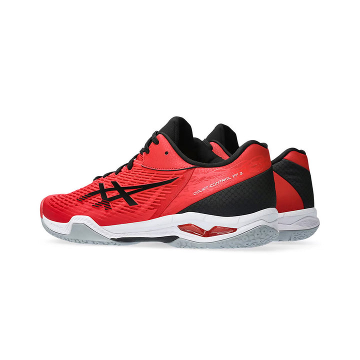 Asics Court Control FF3 (Classic Red/Black) Badminton Shoes - InstaSport