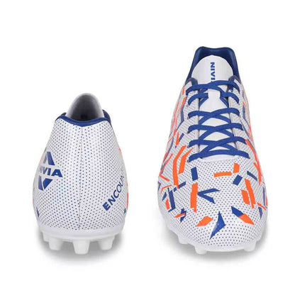 Nivia Encounter MG 2.0 Football Stud - White - InstaSport