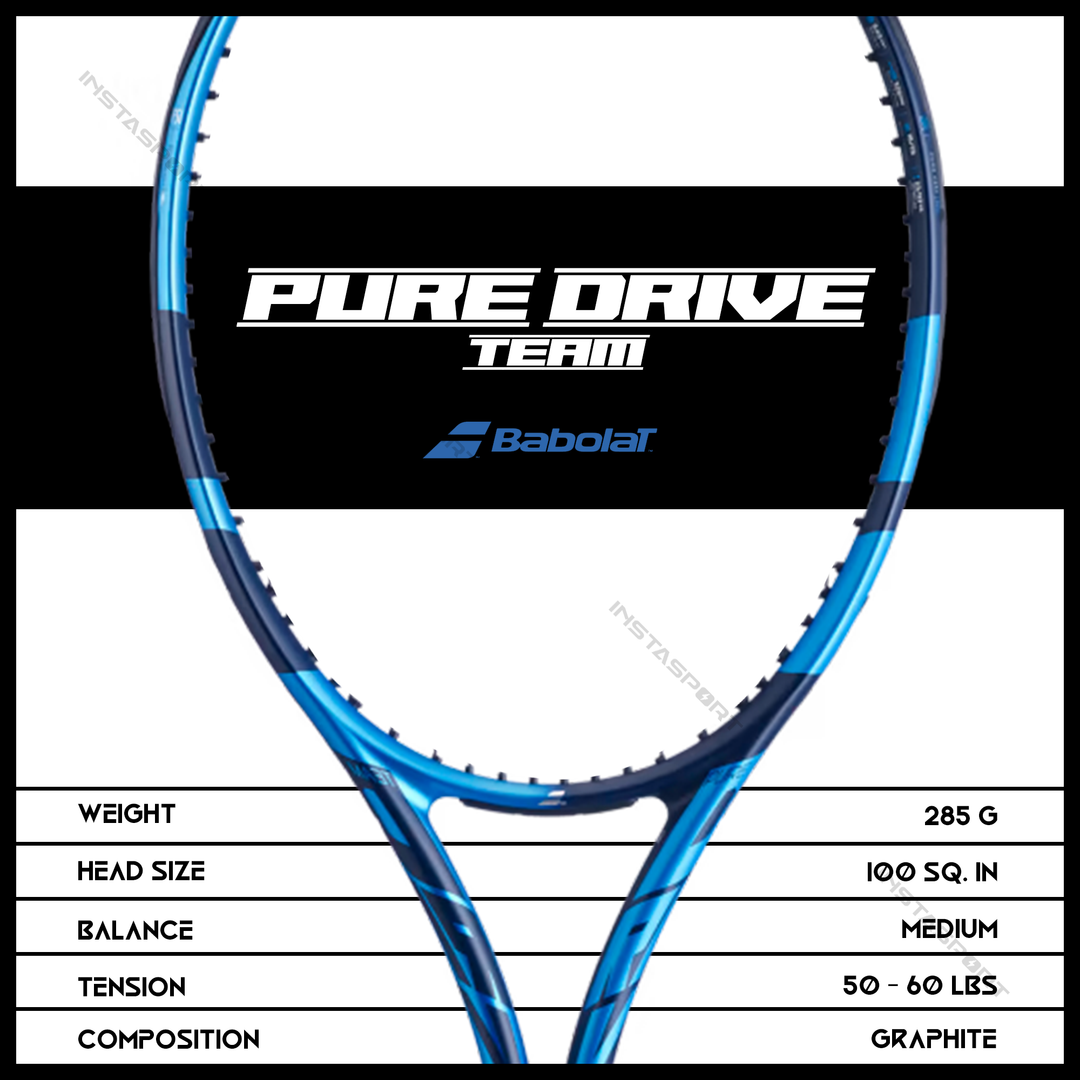 Babolat Pure Drive Team Tennis Racquet - InstaSport