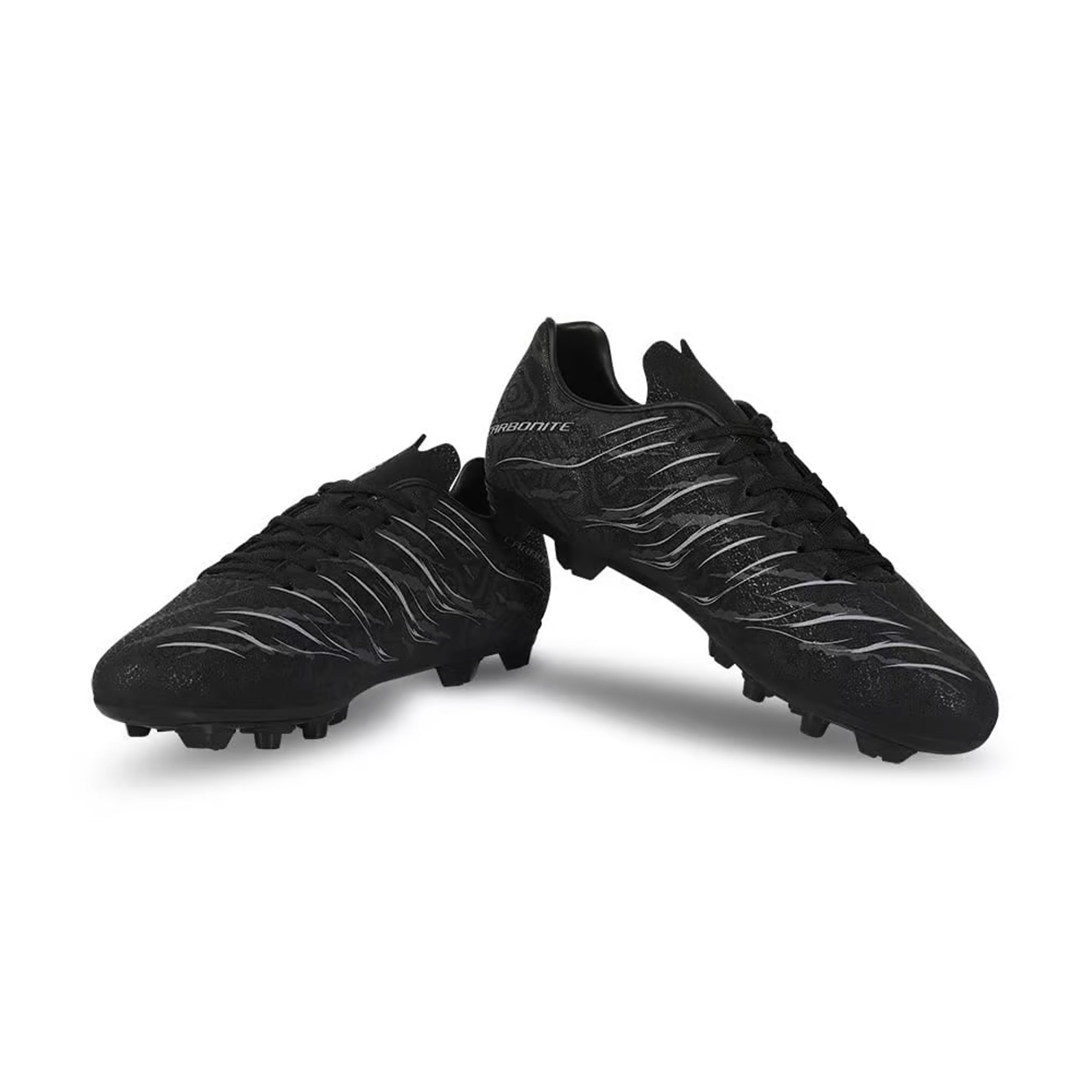 Nivia Carbonite 6.0 Football Stud - Black - InstaSport