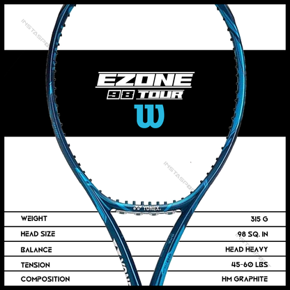 Yonex Ezone 98 Tour Tennis Racquet - InstaSport