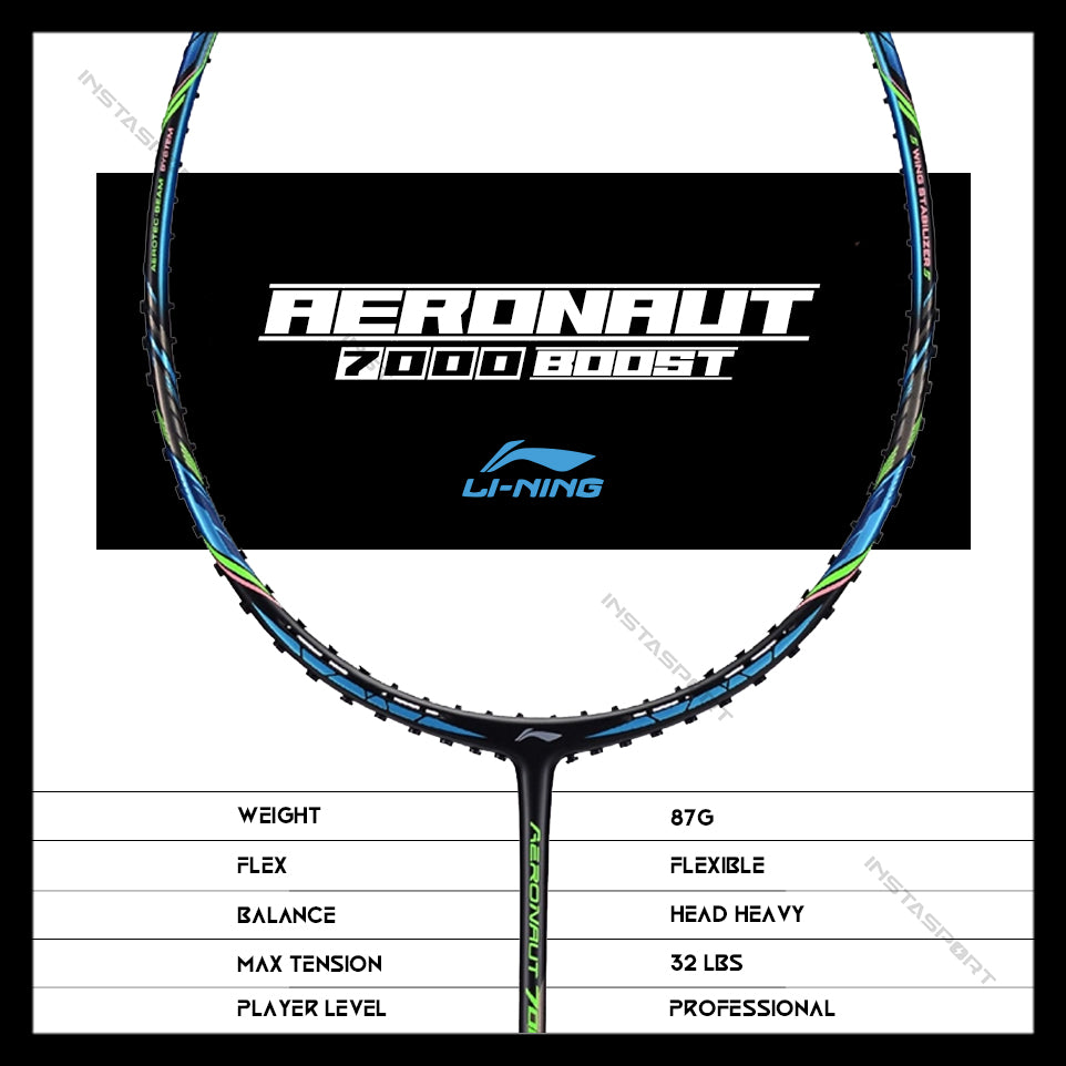 Li-Ning Aeronaut 7000 Boost Badminton Racket - InstaSport