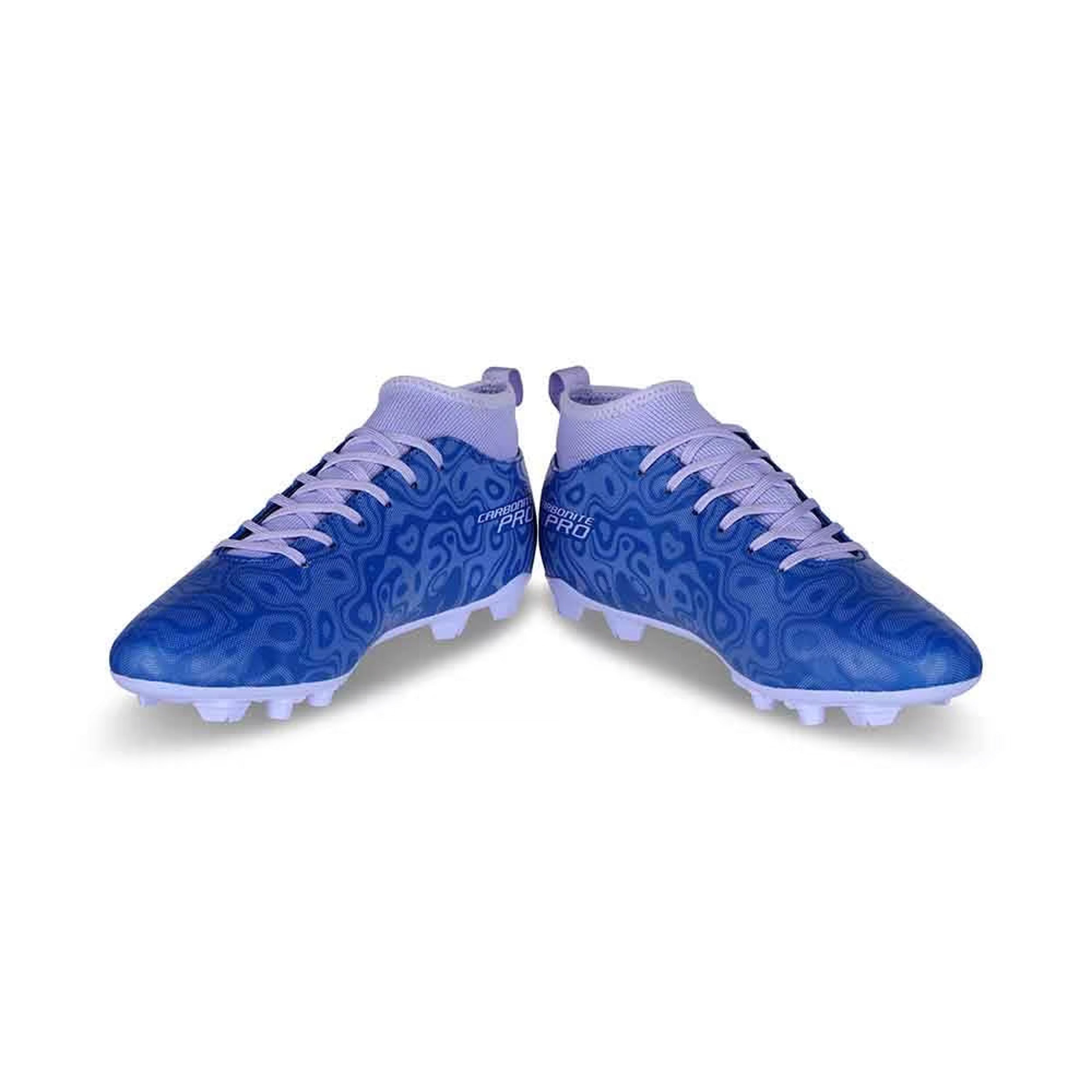 Nivia Carbonite 5.0 Pro Football Stud - Blue - InstaSport