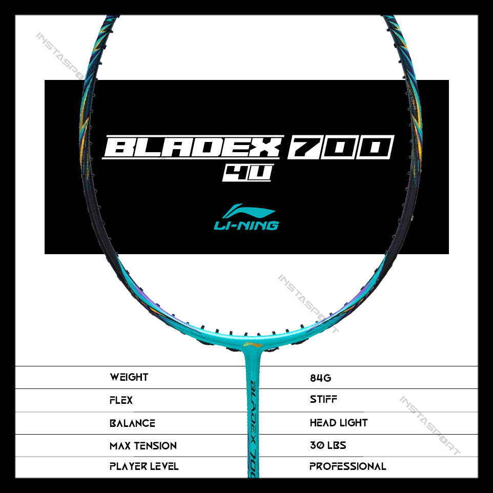 Li-Ning Blade X 700 Badminton Racket (4U/ 84 gms) - InstaSport