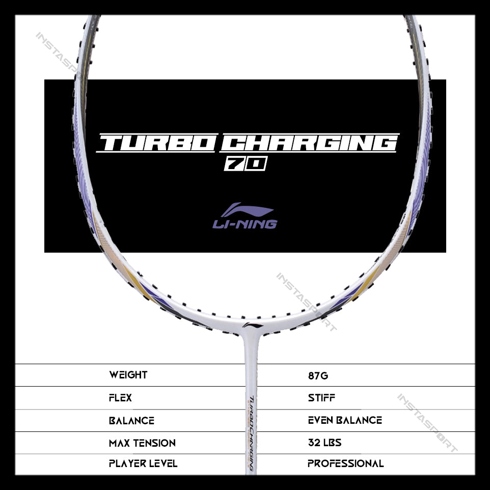 Li-Ning Turbo Charging 70 Badminton Racket - InstaSport