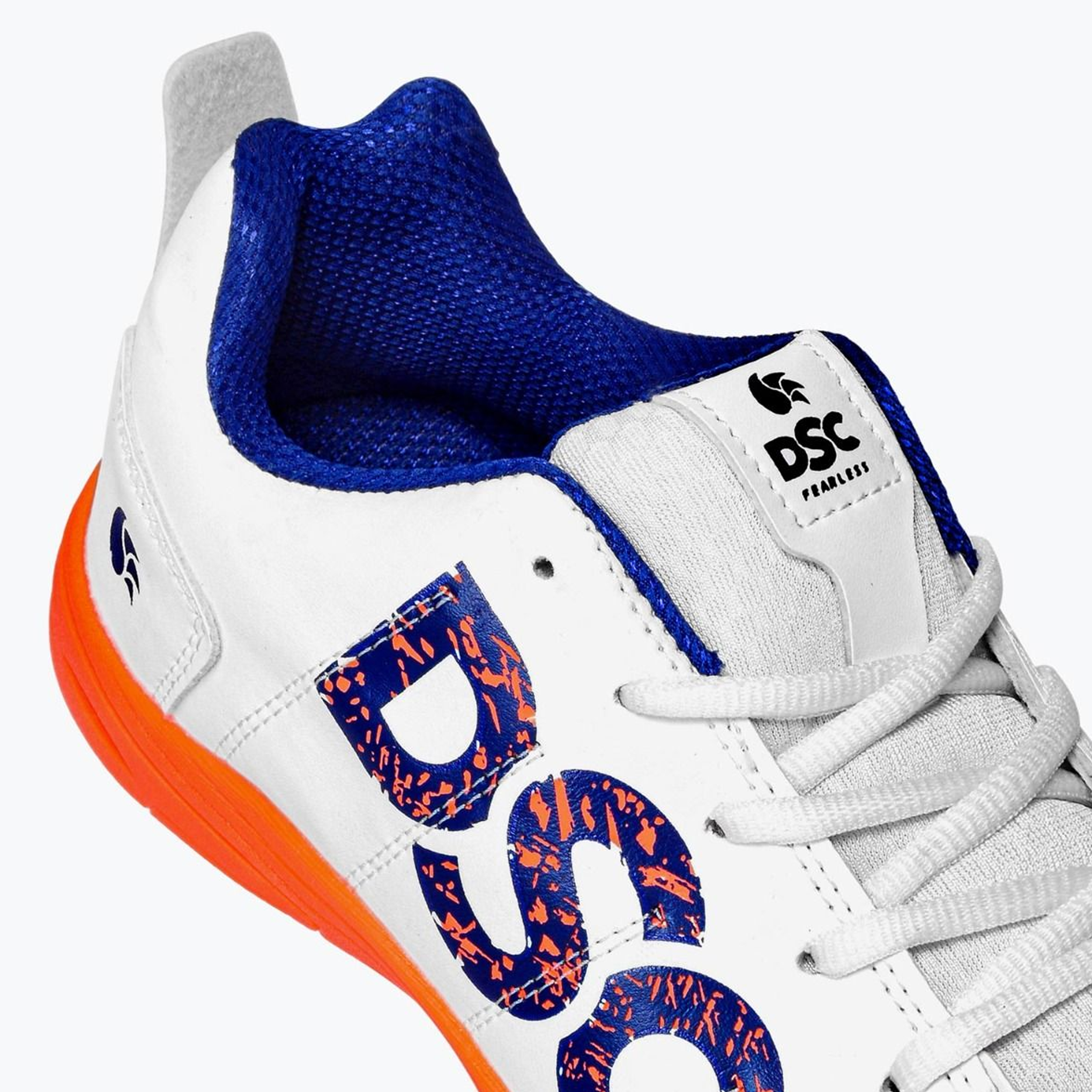 DSC Beamer Cricket Spike Shoes (Orange) (UK3 - UK11) - InstaSport