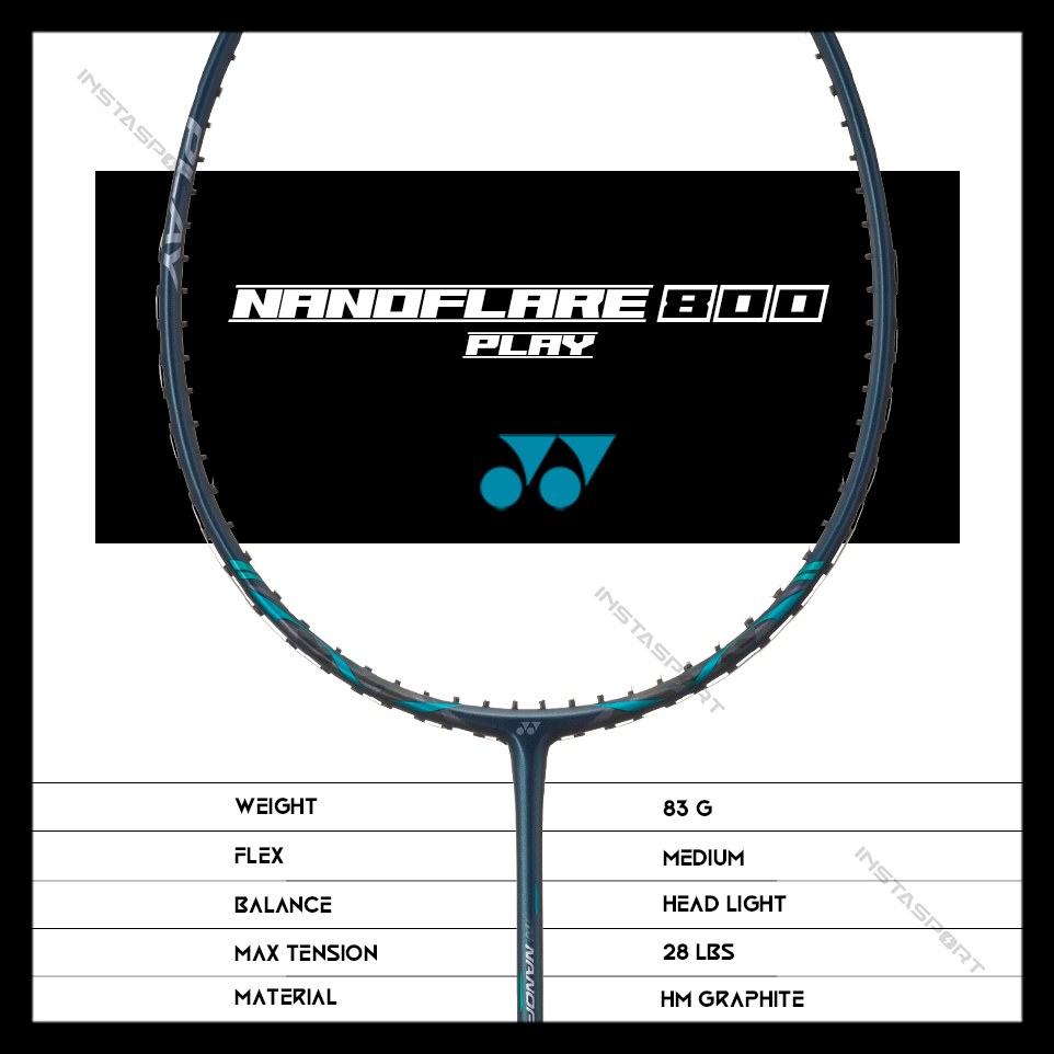 Yonex Nanoflare 800 Play Badminton Racket - InstaSport