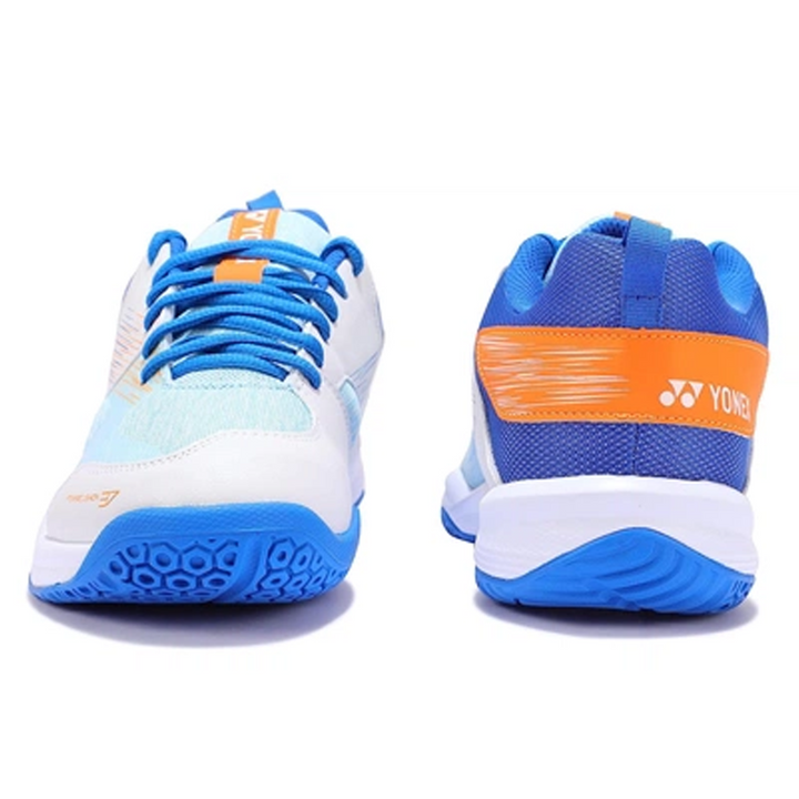 YONEX Power Cushion SHB 37 (White/Blue) Badminton Shoes - InstaSport