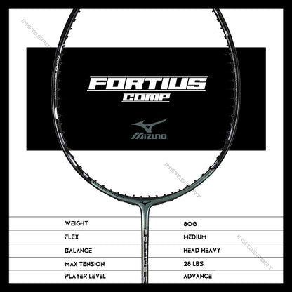 Mizuno Fortius Comp Badminton Racket - InstaSport