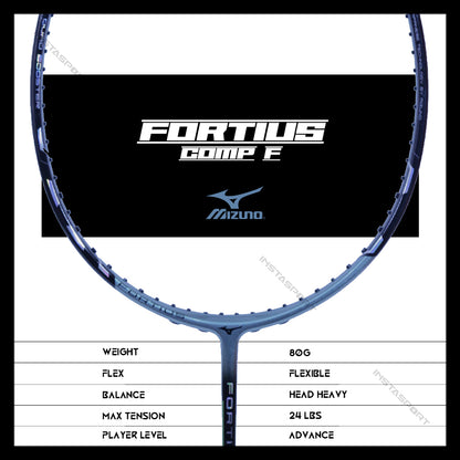 Mizuno Fortius Comp-F Badminton Racket - InstaSport