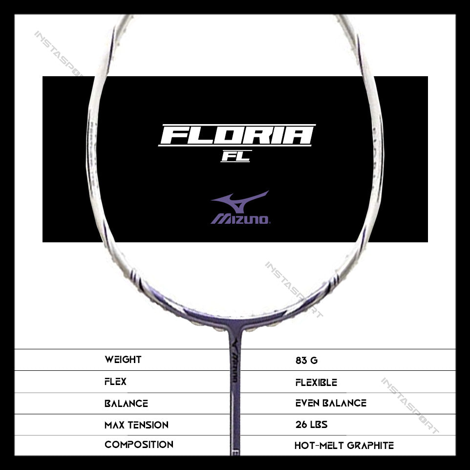 Mizuno Floria FL Badminton Racket - InstaSport