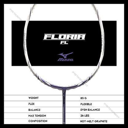 Mizuno Floria FL Badminton Racket - InstaSport