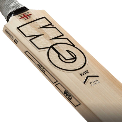 GM Icon Player Edition English Willow Cricket Bat (Made in U.K.) -SH - InstaSport