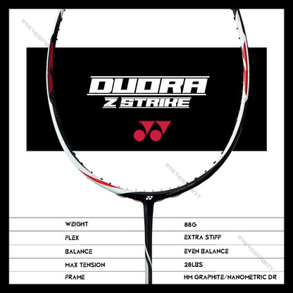 YONEX Duora Z Strike Badminton Racket - InstaSport